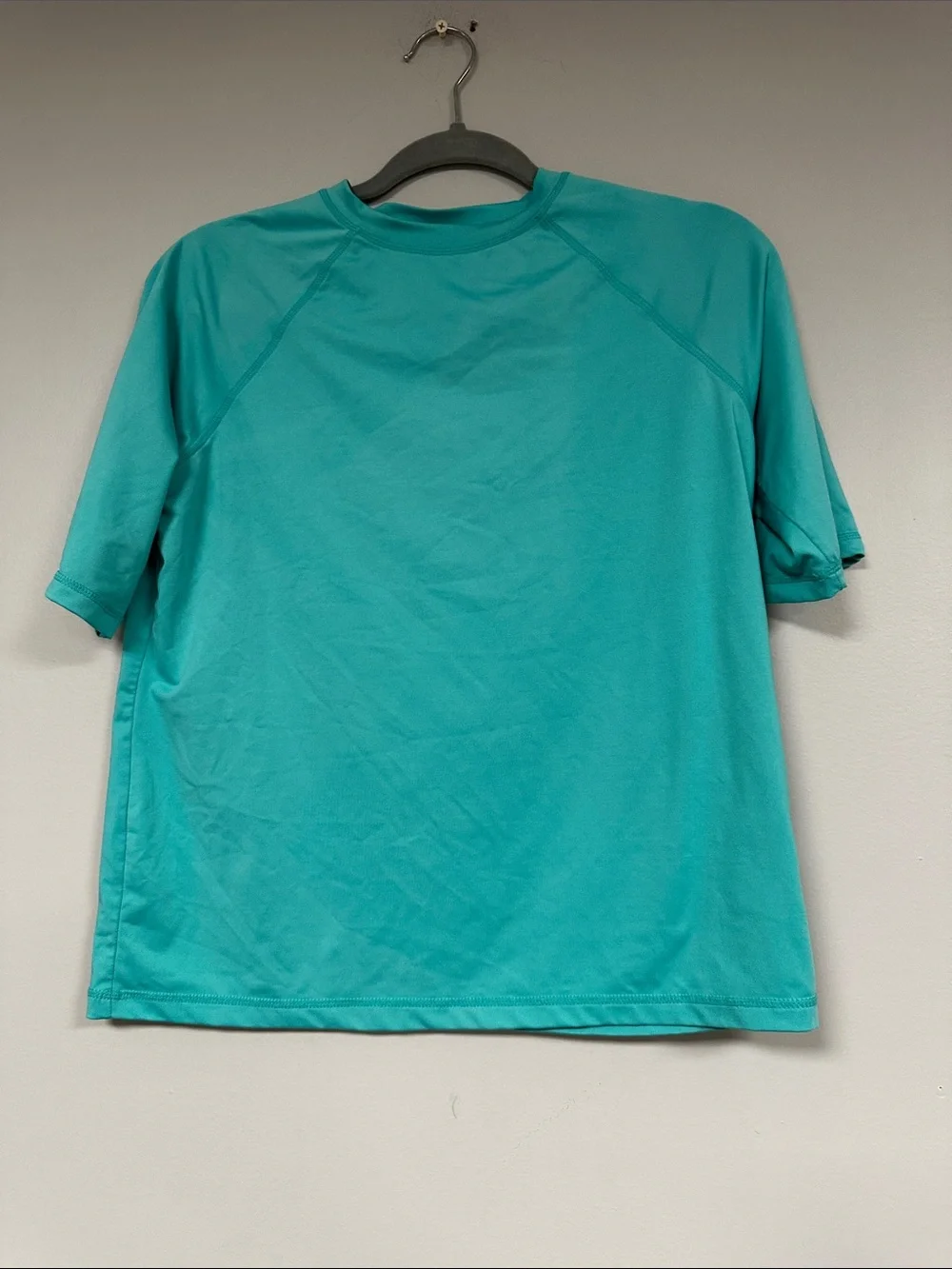 Wonder Nation Set of Two Boy’s Poly / spandex 'Swim' Shirts XL 14-16